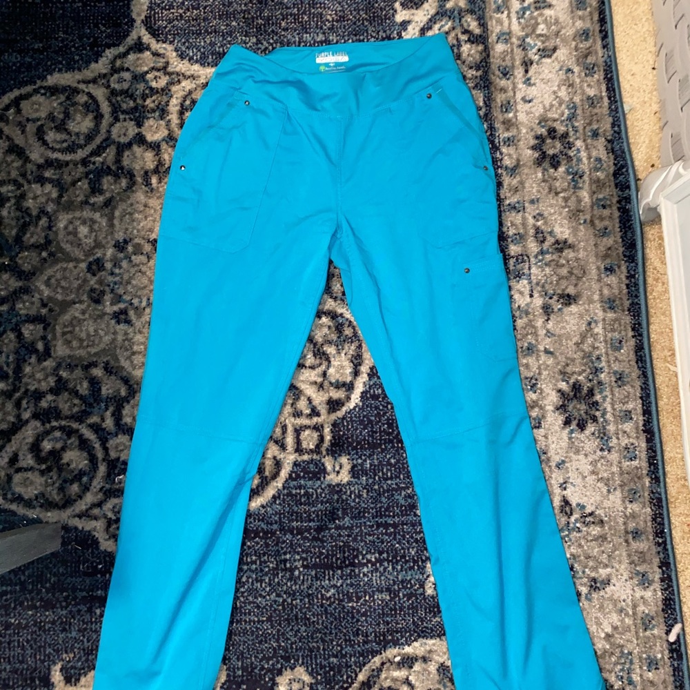 Women’s scrub pants purple label yoga style